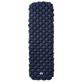 Vidaxl Camping Madras oppustelig 190x58x6 cm 1-person grå