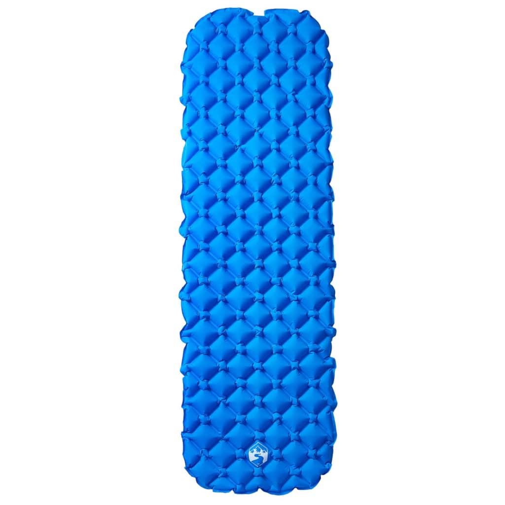 Vidaxl Campingmatratze aufblasbare 190x58x6 cm 1-Person Blau