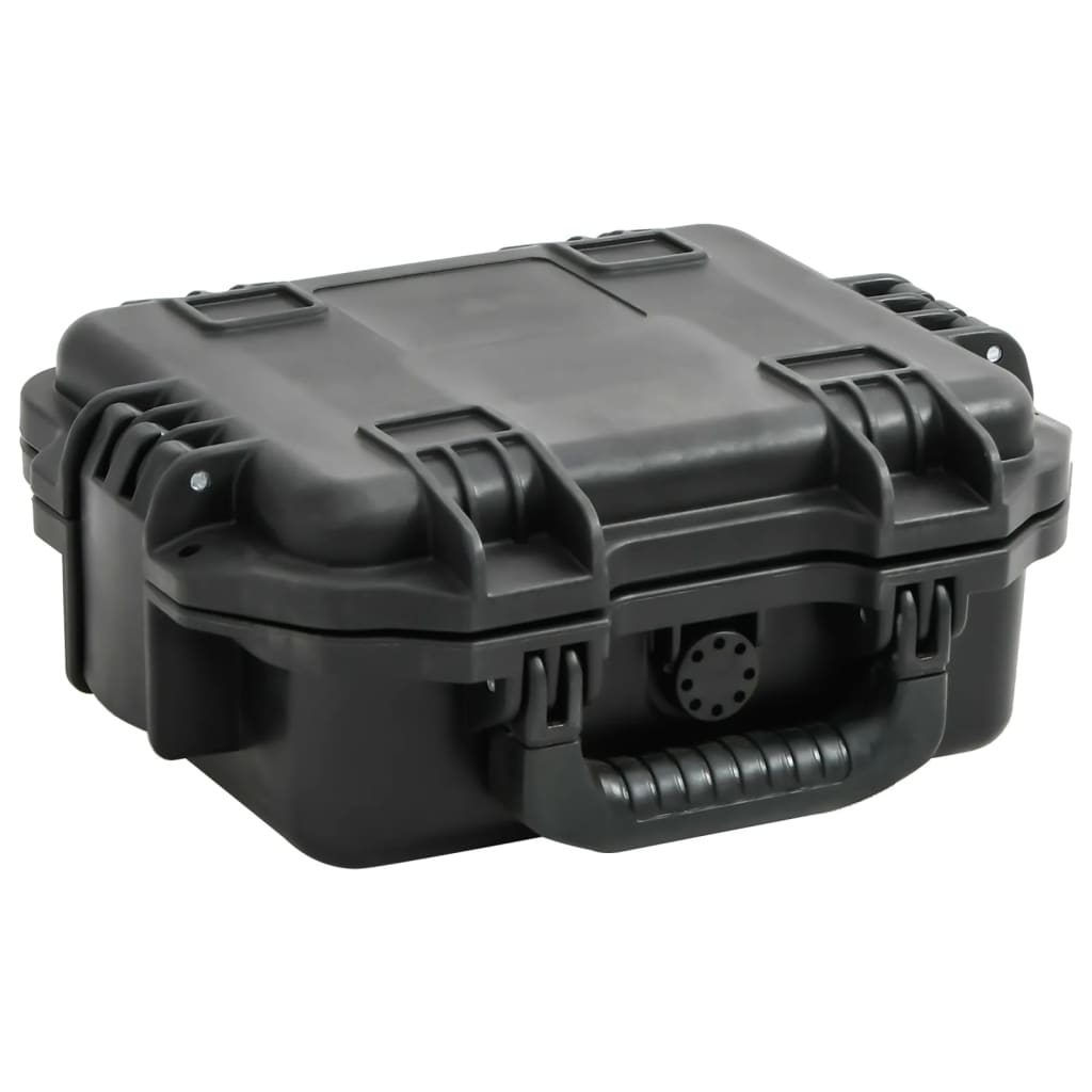 Vidaxl Flightcase Portable 30x24.5x12.5 cm pp Black