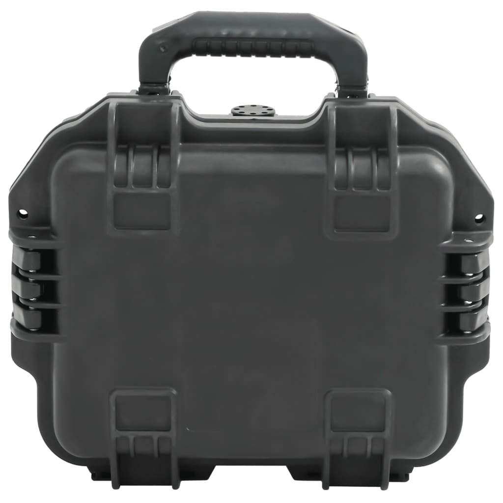 Vidaxl Flightcase Portable 30x24.5x12.5 cm pp Black