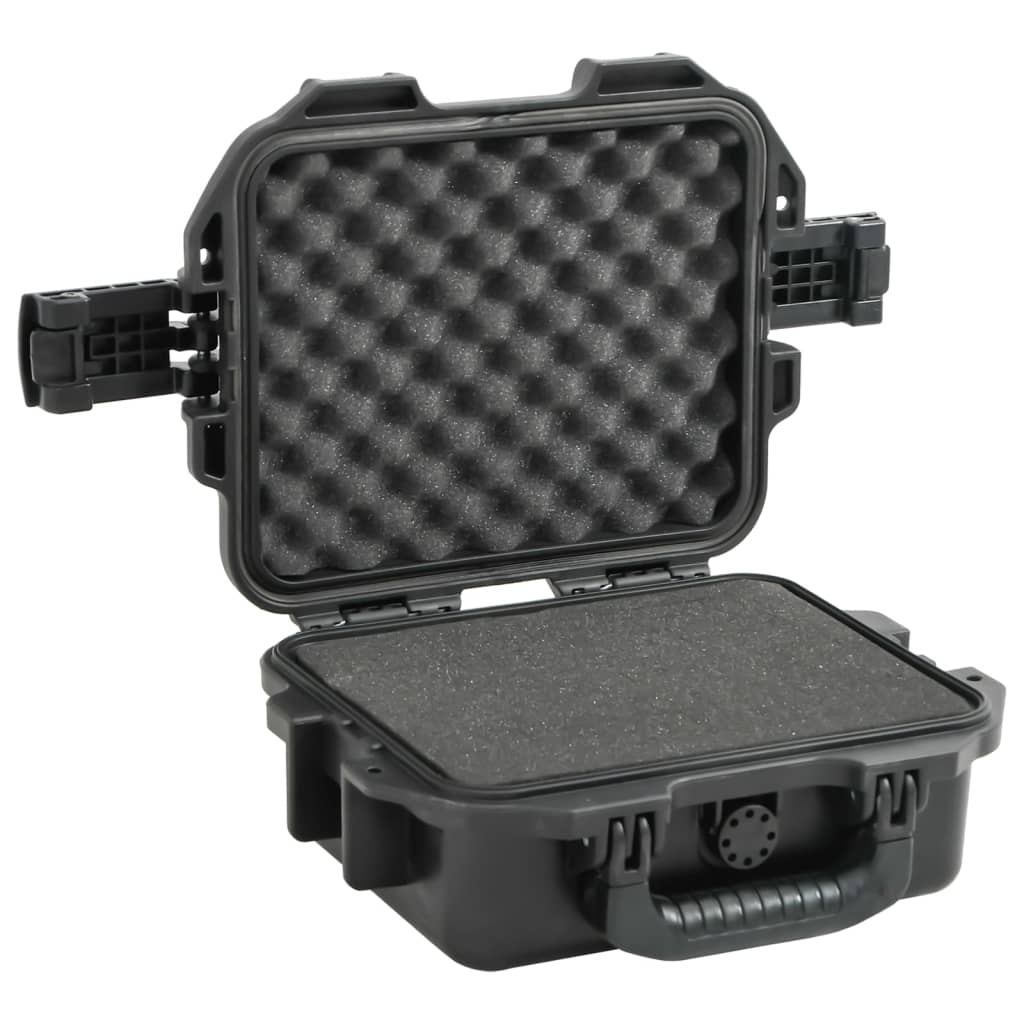 Vidaxl Flightcase Portable 30x24.5x12.5 cm pp Black