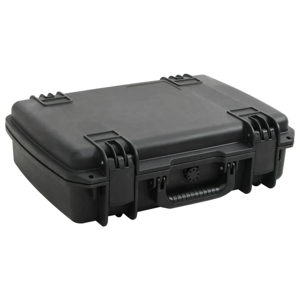 Vidaxl Flightcase Portable 50.5x37x14.5 cm pp Black