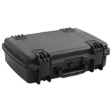 Vidaxl Flightcase Portable 50.5x37x14.5 cm pp Black