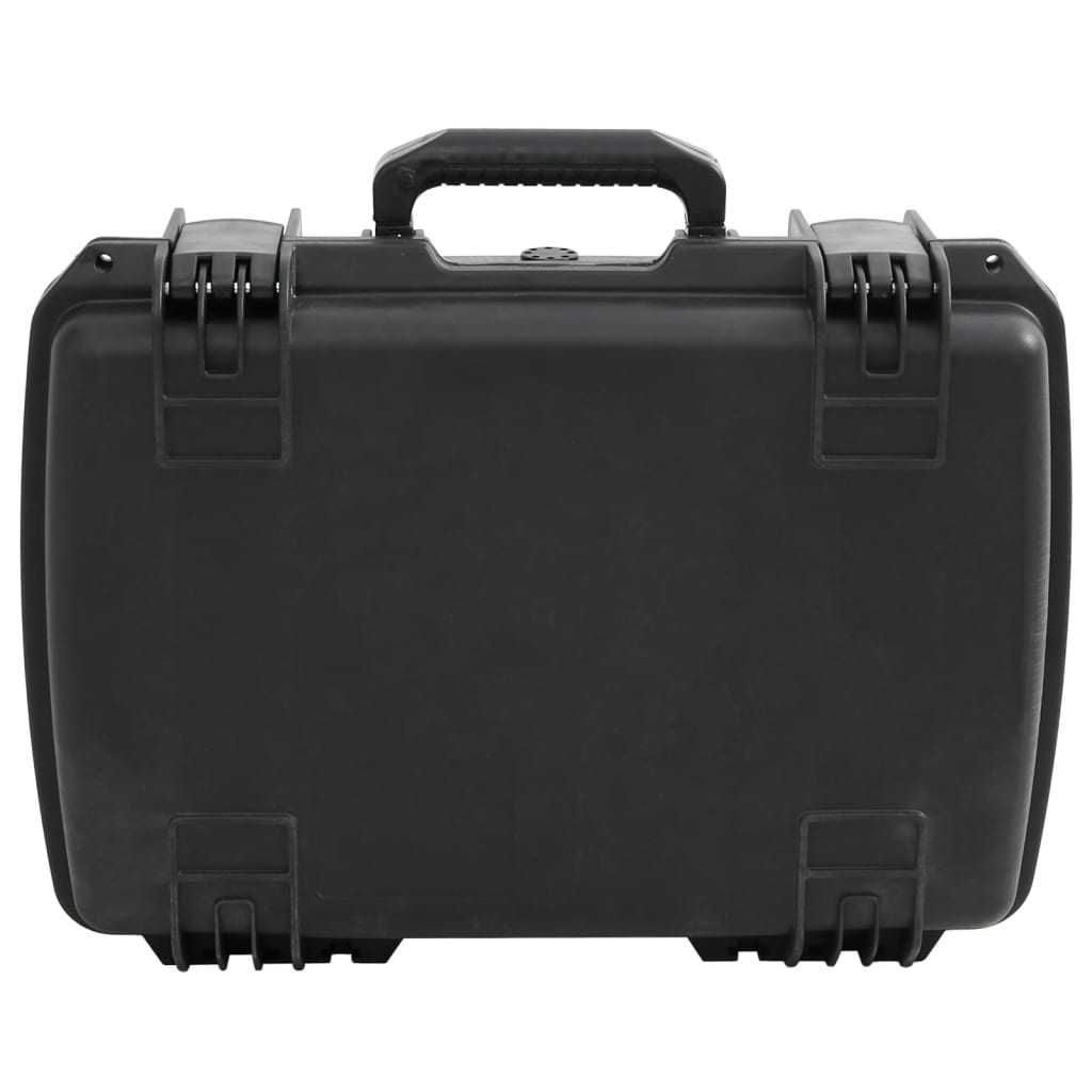 Vidaxl Flightcase Portable 50.5x37x14.5 cm pp Black