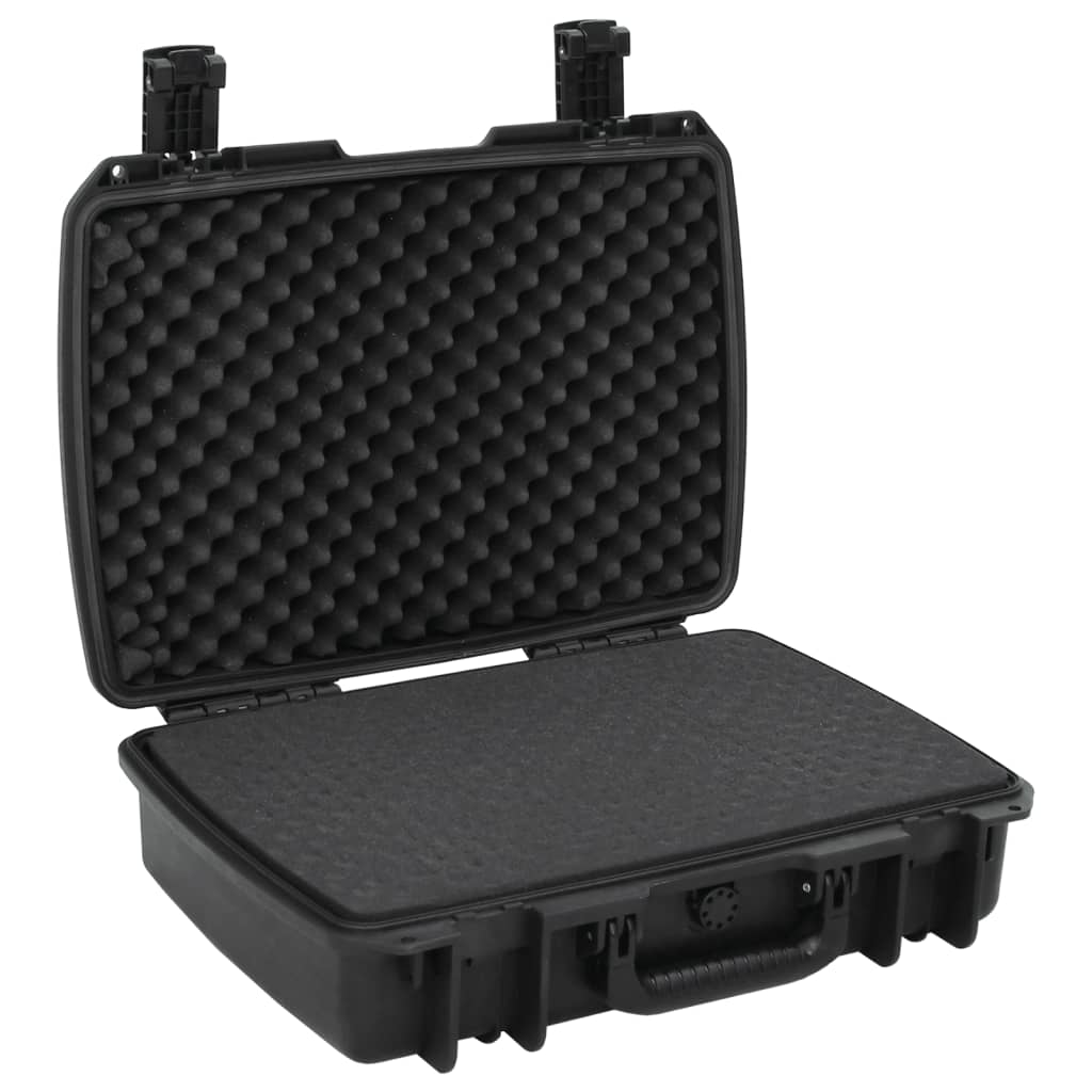 Vidaxl Flightcase Portable 50.5x37x14.5 cm pp Black