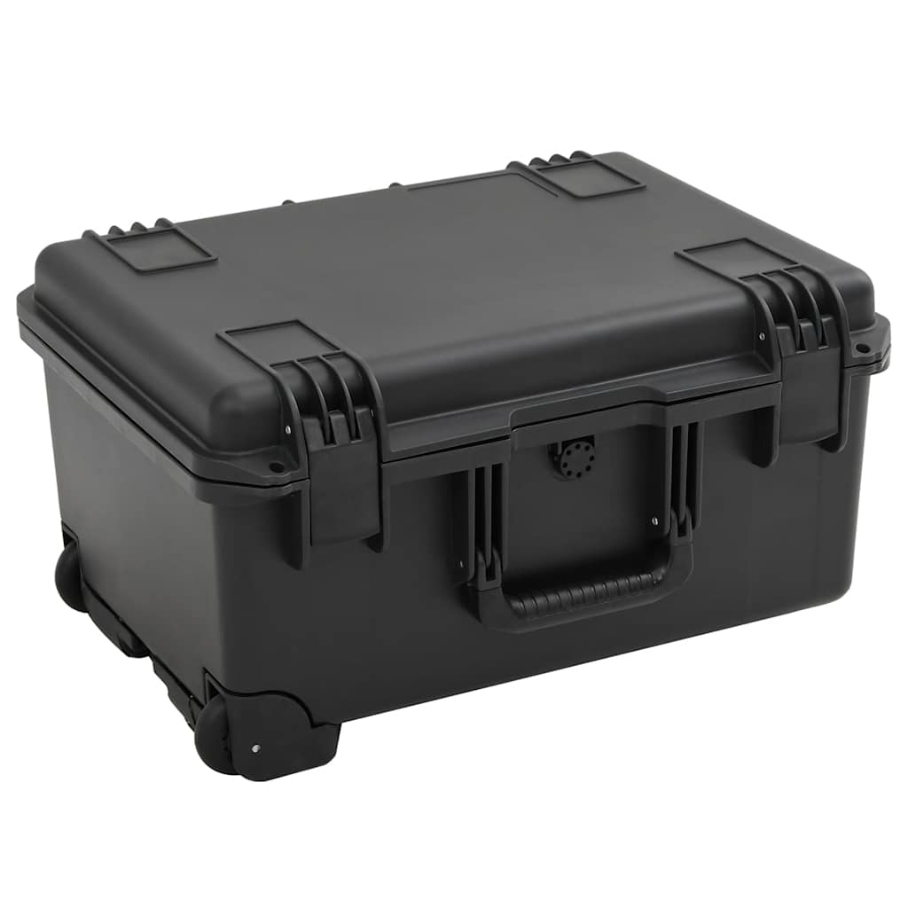 Vidaxl Flightcase Portable 54x41.5x29 cm pp Black
