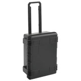 Vidaxl Flightcase Portable 54x41.5x29 cm pp Black
