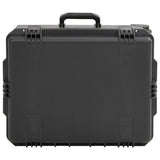 Vidaxl Flightcase Portable 62.5x50x28.5 cm pp Black
