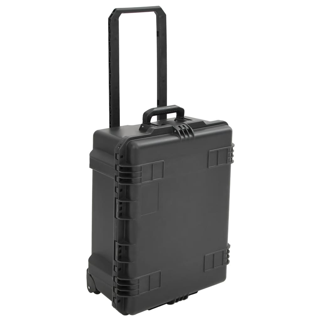 Vidaxl Flightcase Portable 62.5x50x28.5 cm pp Black