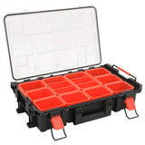 Vidaxl Flightcase Portable 55.5x34.5x13.5 cm pp Black
