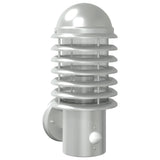 Vidaxl Outdoor Wall Lamp mat Sensor Edelstol Sëlwerfaarf faarweg
