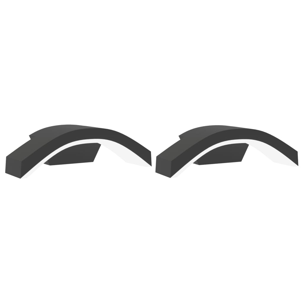 Vidaxl outdoor wall lamps 2 st led cast aluminum black