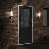 Vidaxl Outdoor wall lamp Stainless steel black