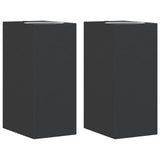 Vidaxl outdoor wall lamps 2 sted aluminum black