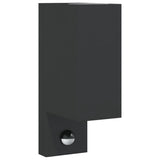 Vidaxl Outdoor wall lamp with sensor cast aluminum black
