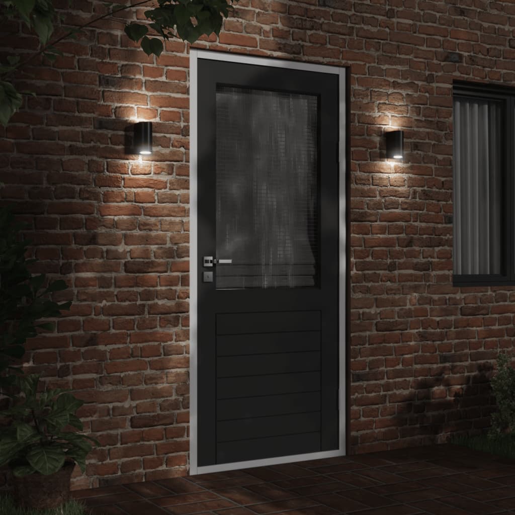 Vidaxl venkovní nástěnná lampa obsazení hliníku