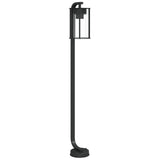 Vidaxl floor lamp for outside 100 cm stainless steel black