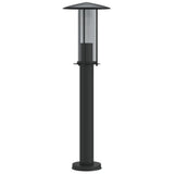 Vidaxl floor lamp for outside 60 cm stainless steel black