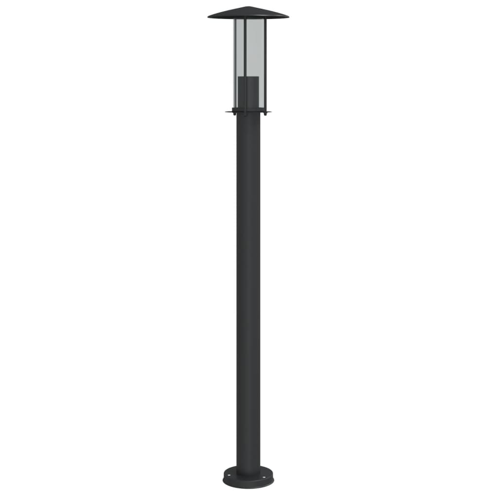 Vidaxl Buedemlamp fir ausserhalb 100 cm Edelstol Black