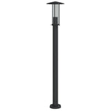 Vidaxl Buedemlamp fir ausserhalb 100 cm Edelstol Black