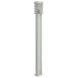 Vidaxl gulvlampe for utenfor 110 cm rustfritt stål sølvfarget