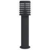 Vidaxl floor lamp for outside 60 cm stainless steel black