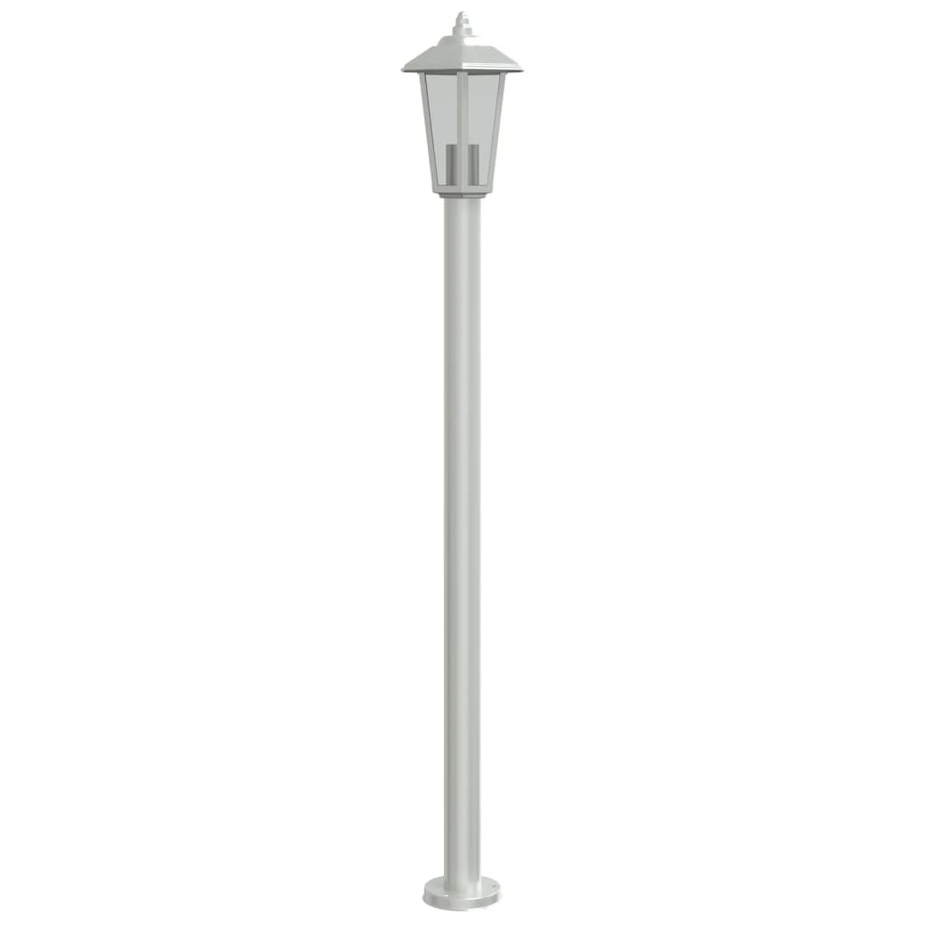 Vidaxl Buedemlamp fir ausserhalb 120 cm Edelsteier Sëlwerfaarf faarweg