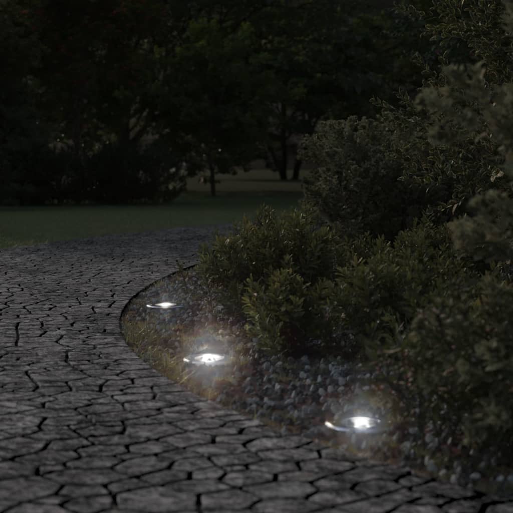 VidaXL outside ground lighting around 10.5x10.5 cm cast aluminum black