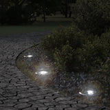 VidaXL outside ground lighting around 10.5x10.5 cm cast aluminum black
