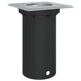Vidaxl Outside -Ground Lighting Square 10,5x10,5 cm Aluminium Black