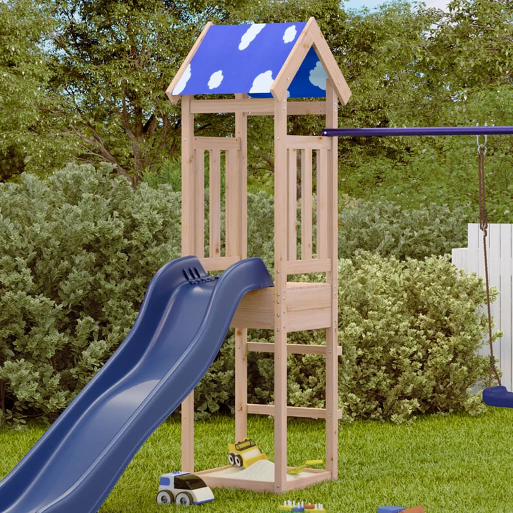 Vidaxl Play Tower 52.5x46.5x208 cm pino solido