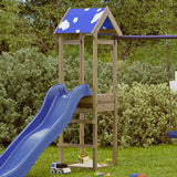 Vidaxl Play Tower 52.5x46.5x195 cm Pine impregnato