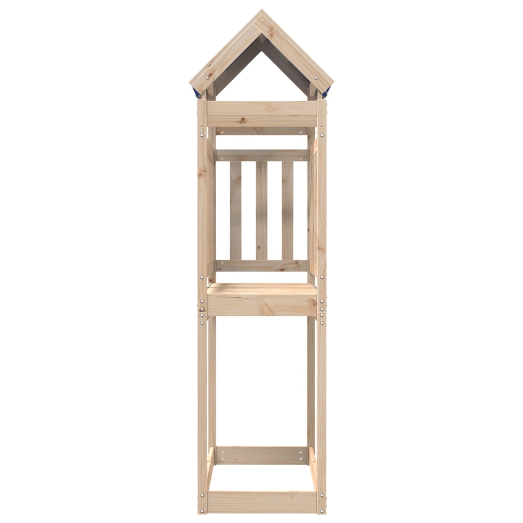 Vidaxl Play Tower 110.5x52.5x215 cm pino solido