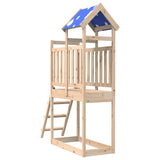 Vidaxl Play Tower z drabiną 110,5x52,5x215 cm stałą sosną