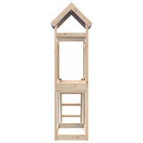 Vidaxl Play Tower z drabiną 110,5x52,5x215 cm stałą sosną