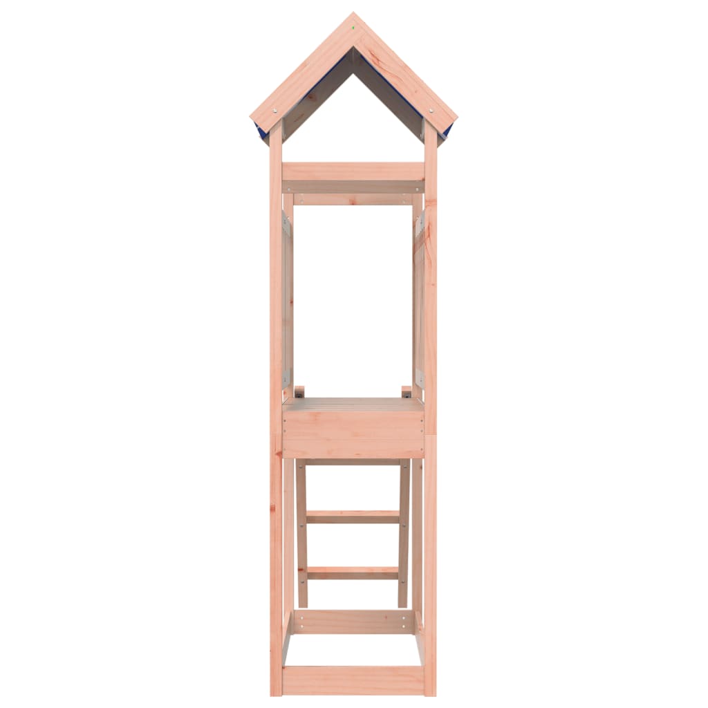 VidaXL Play tower with ladder 110.5x52.5x215 cm solid douglashout