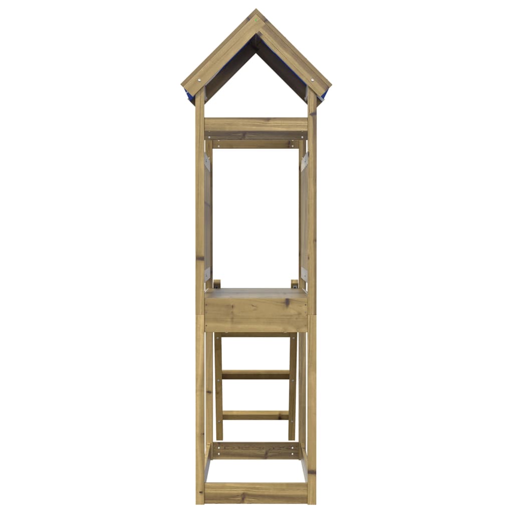 Vidaxl Play Tower Ladder 110.5x52.5x215 cm Pine impregnato