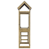 Vidaxl Play Tower Ladder 110.5x52.5x215 cm Pine impregnato