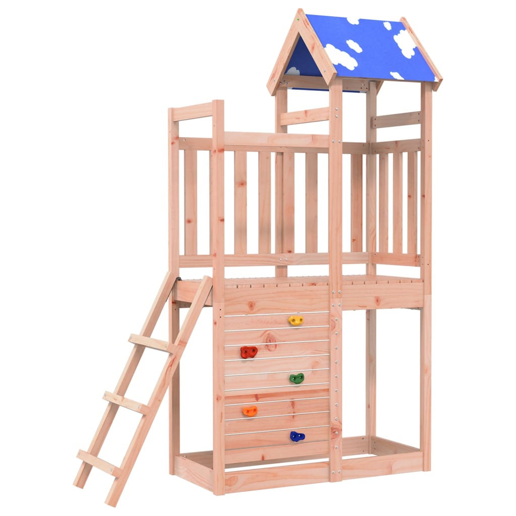 Vidaxl Play Tower con parete rocciosa 110.5x52.5x215 cm Douglas Vurenhout