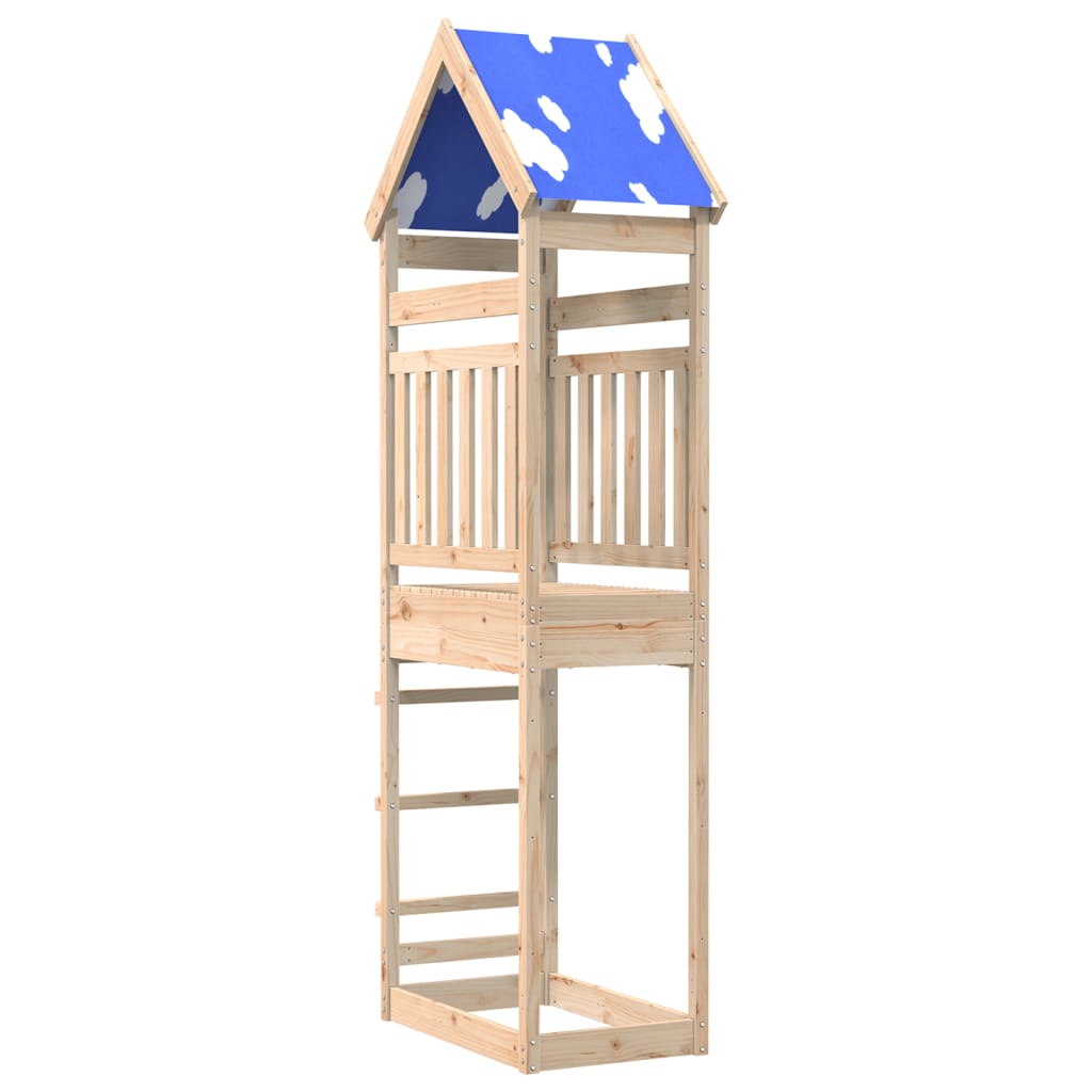 Vidaxl Play Tower 85x52.5x265 cm Pino solido