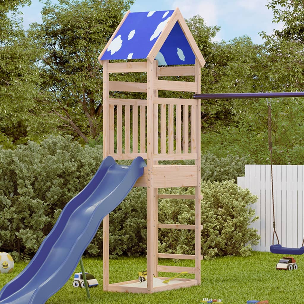 Vidaxl Play Tower 85x52.5x265 cm Pino solido