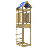 Vidaxl Play Tower 85x52.5x239 cm Pine impregnato