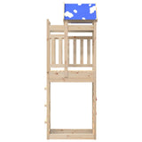 Vidaxl Play Tower con parete rocciosa 85x52.5x239 cm pino solido
