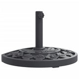 VidaXL Parasol foot for stick of Ø38 48 mm 9 kg hemisphere
