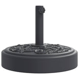 Vidaxl Parasol base for sticks of Ø38 48 mm 25 kg round
