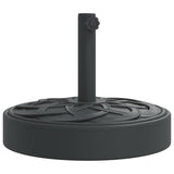 Vidaxl Parasol base for sticks of Ø38 48 mm 25 kg round