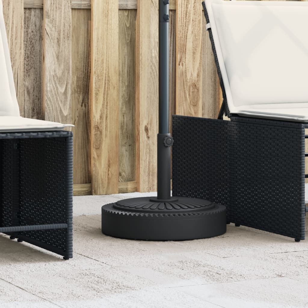 Vidaxl Parasol base for sticks of Ø38 48 mm 25 kg round