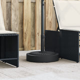 Vidaxl Parasol base for sticks of Ø38 48 mm 25 kg round