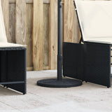 Vidaxl Parasol foot for stick of Ø38 48 mm 12 kg round