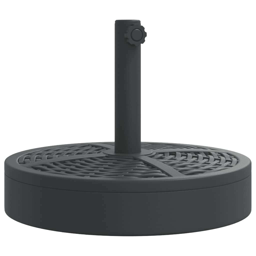 Vidaxl Parasol base for sticks of Ø38 48 mm 25 kg round